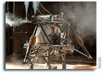 NASA Makes Use of Historic Test Site for New Robotic Lander Prototype Tests