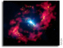 An Active Black Hole in the 'Eye of Sauron'