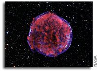 Stunning Photo: Tycho Supernova Remnant