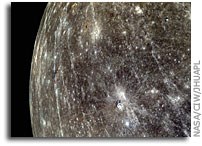 MESSENGER Image: Mercury's Colorful Limb