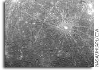 MESSENGER image of Mercury: From the Equator to the Pole