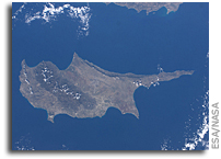 Photo: Cyprus As Viewed From Orbit