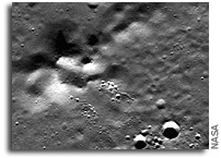 MESSENGER Image: Unnamed Peaks on Mercury