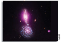 NASA Image of the Day: A Textbook Example of Colliding Galaxies
