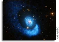 A Galaxy Cluster Gets Sloshed
