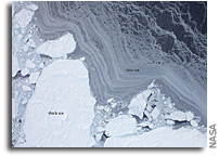 Photos: Flying over Arctic Sea Ice