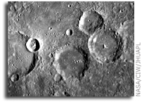 NASA MESSENGER Image of Mercury: Crater Juan de Mena