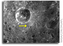 NASA MESSENGER Image: Seeing What Mariner 10 Did Not See