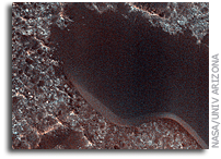 MRO HiRISE Image of Mars: Dunes in Western Arabia Terra