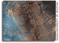 MRO HiRISE Image of Mars: Iazu Crater
