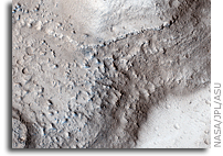 NASA MRO HiRISE Image of Mars:  Lava Coating, Flood-Carved Kasei Valles