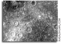 MESSENGER Image of Mercury: Double-ring Basin