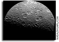 MESSENGER Image of Mercury's South Pole