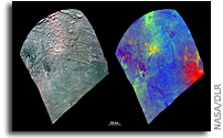 Color composite images of Vesta
