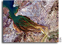 Image: Betsiboka Estuary in Northwest Madagascar As Seen From Orbit