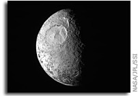 Image: Iapetus as Seen By Cassini