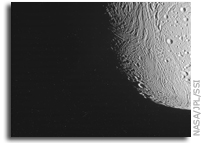 NASA Cassini Image of Saturn's Moon Enceladus