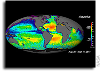 Aquarius Yields NASA'S First Global Map Of Ocean Salinity