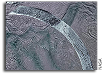 Cassini Radar View of Southern Enceladus