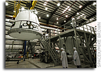 Photos: SpaceX Dragon Capsule Mated To Unpressurized Trunk for ISS Demo Flight
