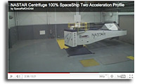 Video: External View: NASTAR Centrifuge 100% SpaceShip Two Acceleration Profile