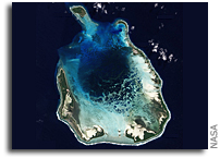 Photo: The Cocos (Keeling) Islands As Seen From Space