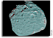 Dawn Image: 3D Image of Vesta's Equatorial Region
