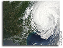Image: Hurricane Irene Over the Eastern United States this Afternoon