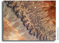 Photo: Desert in Somalia As Seen From Orbit