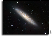 A Galaxy Blooming with New Stars