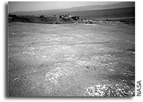 Photo: Small 'Odyssey' Crater on Rim of Huge 'Endeavour' Crater
