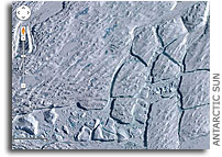 Antarctica on Google Maps