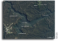 Image: The Blue Mountains, Australia As Seen From Space