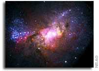 Surprise: Dwarf galaxy harbors supermassive black hole