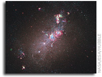 Galaxy NGC 4214 - A Star-Formation Laboratory
