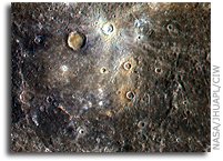 MESSENGER Image of Mercury: Dominici Crater