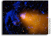 Chandra Image: Einstein's Theory Fights Off Challengers