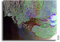 Photo: Indus River As Seen From Space