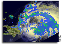 Hurricane Irene As Seen By the Tropical Rainfall Measuring Mission