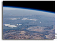 Photo: Central Andes Mountains, Salar de Arizaro As Seen From Orbit