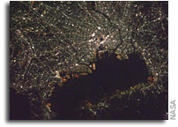 Photo: Tokyo At Night As Seen From Orbit