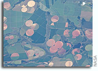 Photo: Agricultural Fields Near Perdizes, Minas Gerais, Brazil As Seen From Orbit