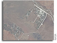 Photo: Shebelle River in Ethiopia As Seen From Orbit