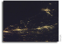 Image: Atlantic Seaboard Conurbation As Seen From Orbit