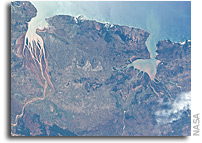 Image: Estuaries on the northwestern coast of Madagascar As Seen From Orbit