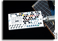 Photo: Materials on International Space Station Experiment