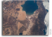 Photo: Baja California and the Gulf of Cortez as seen from Orbit