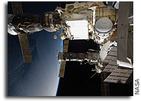 Photo: Soyuz and Progress Spacecraft Docked at The International Space Station