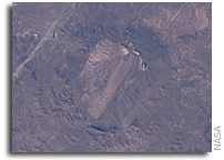 Photo: Bigach Impact Crater in Kazakhstan As Seen From Space