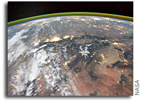 Photo: The American West As Seen From the International Space Station At Night